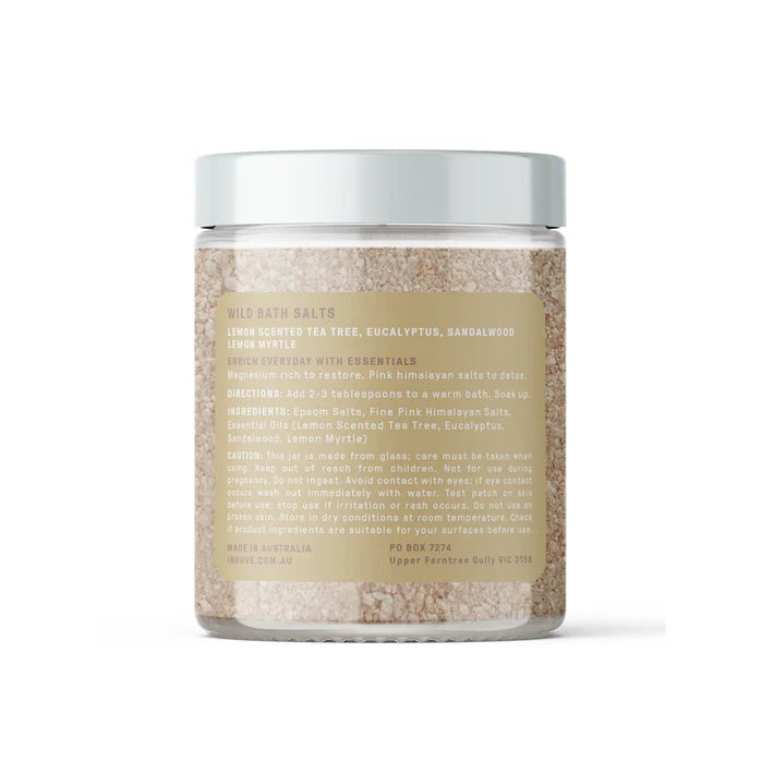 Essential Oil Bath Salts - Wild