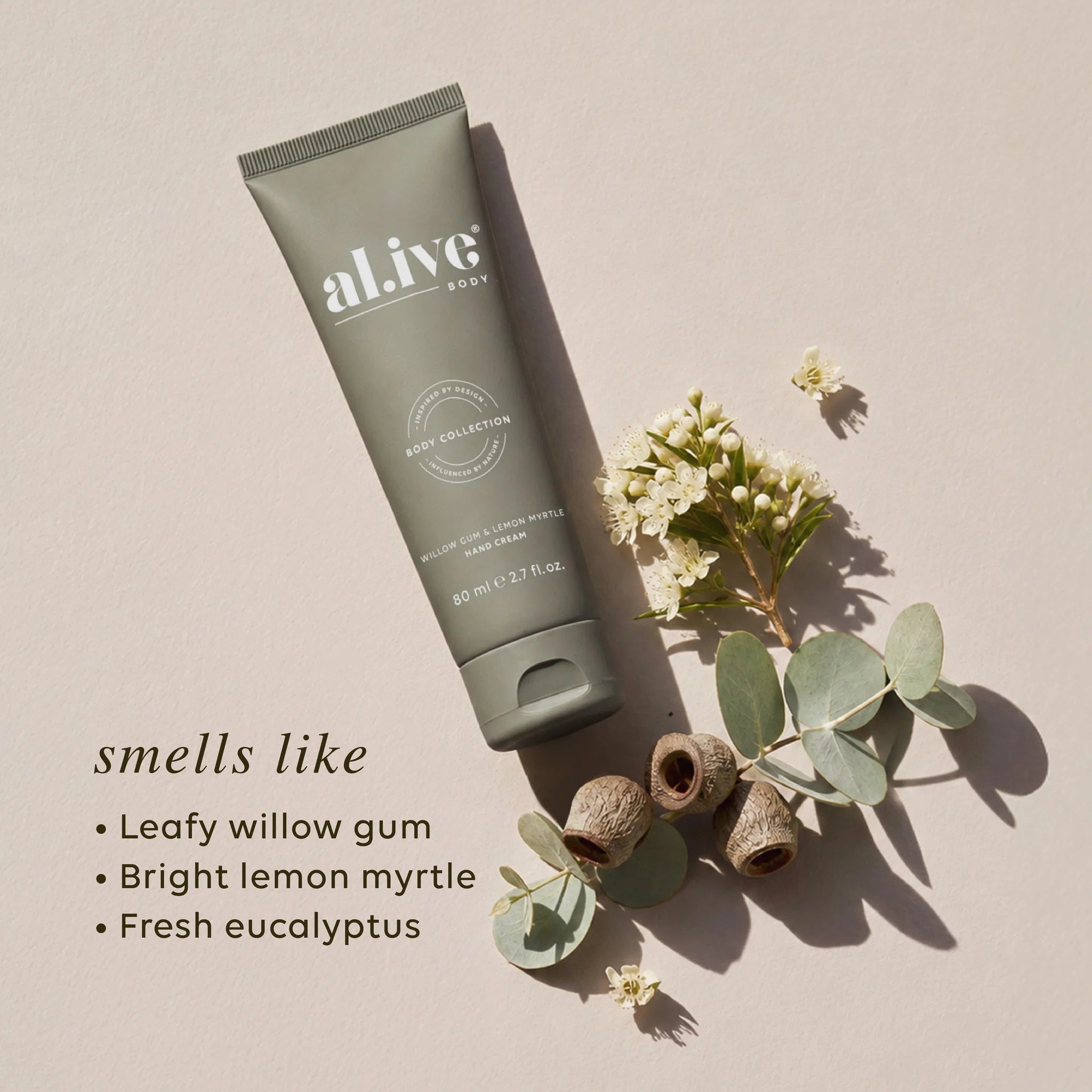 Al.ive Hand Cream - Willow Gum & Lemon Myrtle