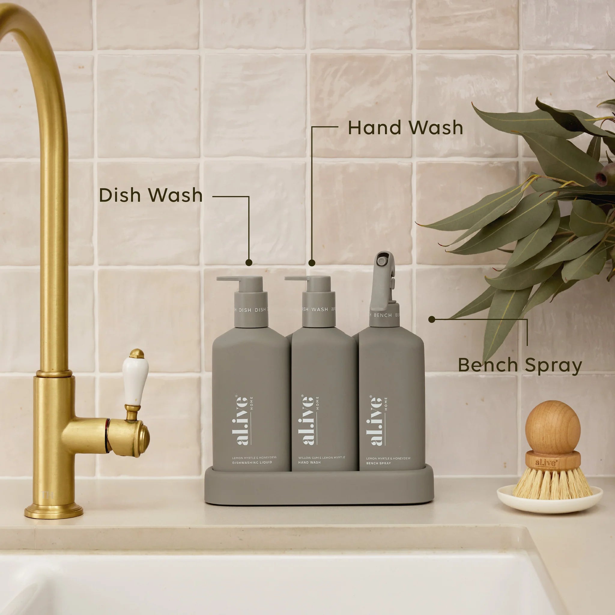 Kitchen Trio - Willow Gum & Lemon Myrtle
