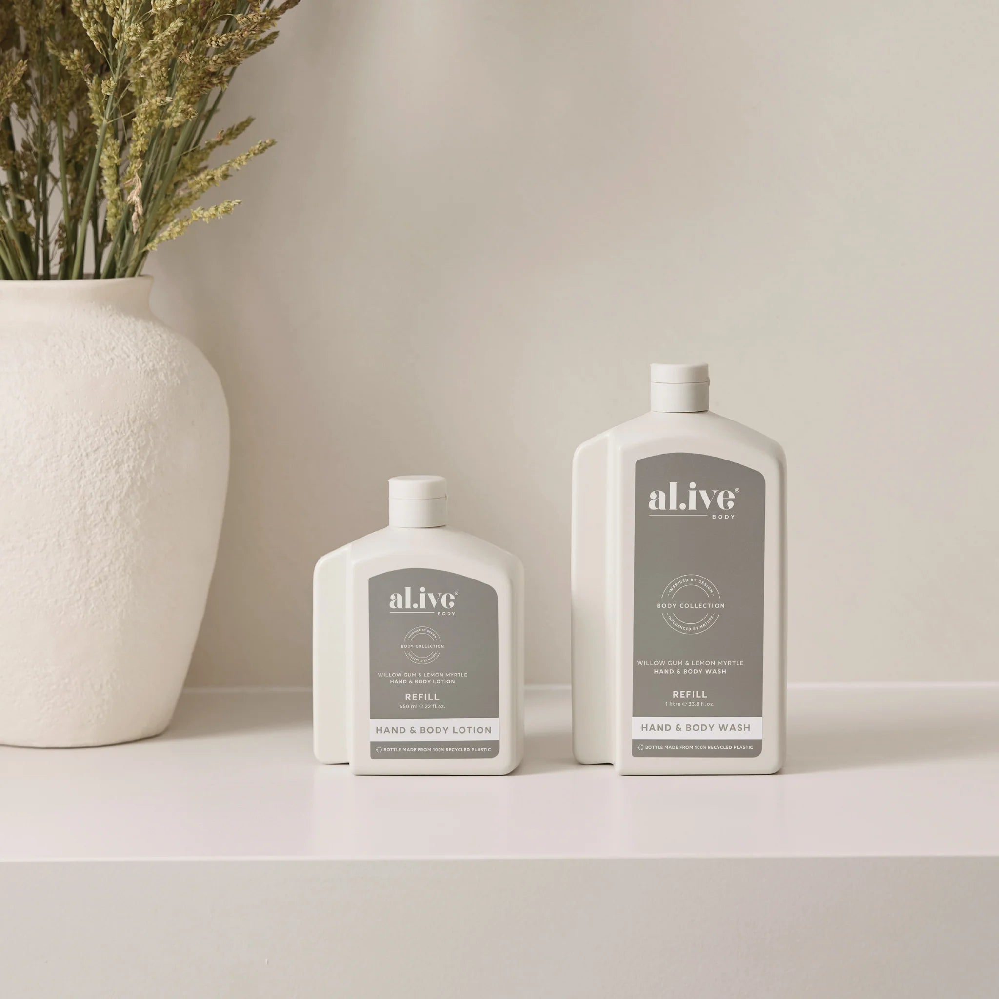 650mL Lotion Refill - Willow Gum & Lemon Myrtle