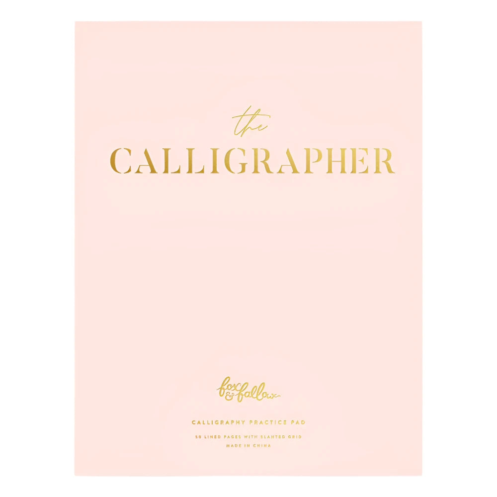 The Calligrapher Practice Pad - Blush