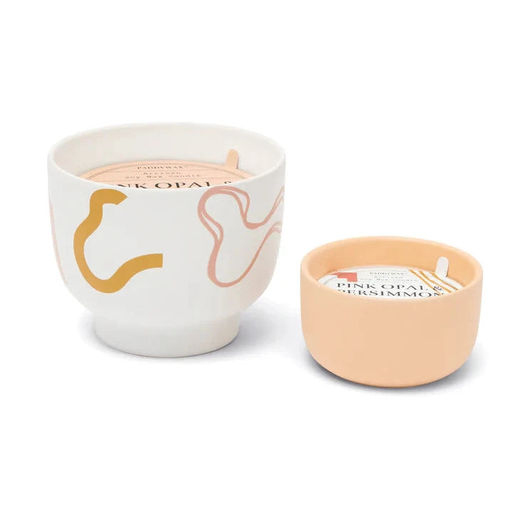 Wabi Sabi Candle 3.5oz - Pink Opal & Persimmon
