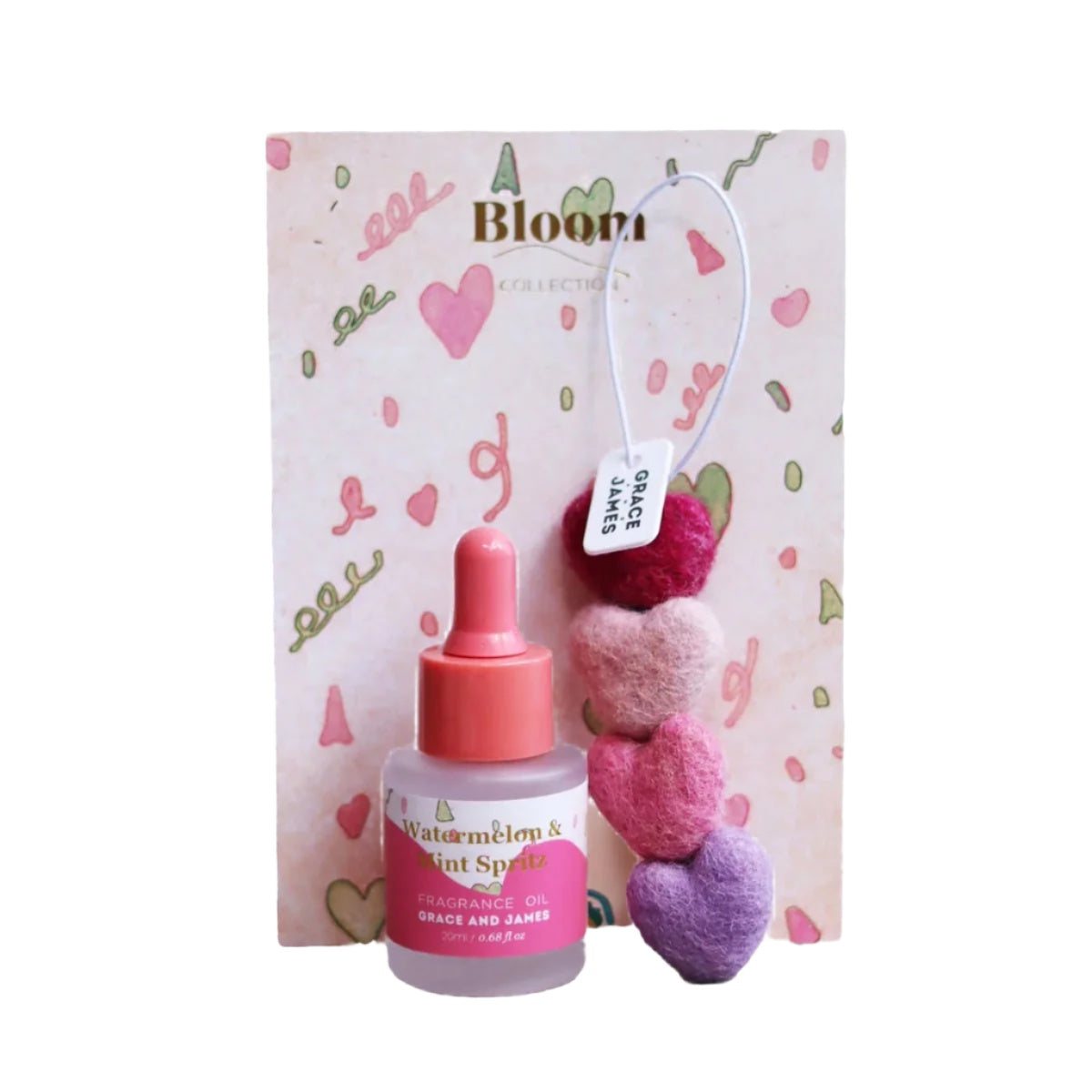 Felt Air Freshener - Watermelon & Mint Spritz