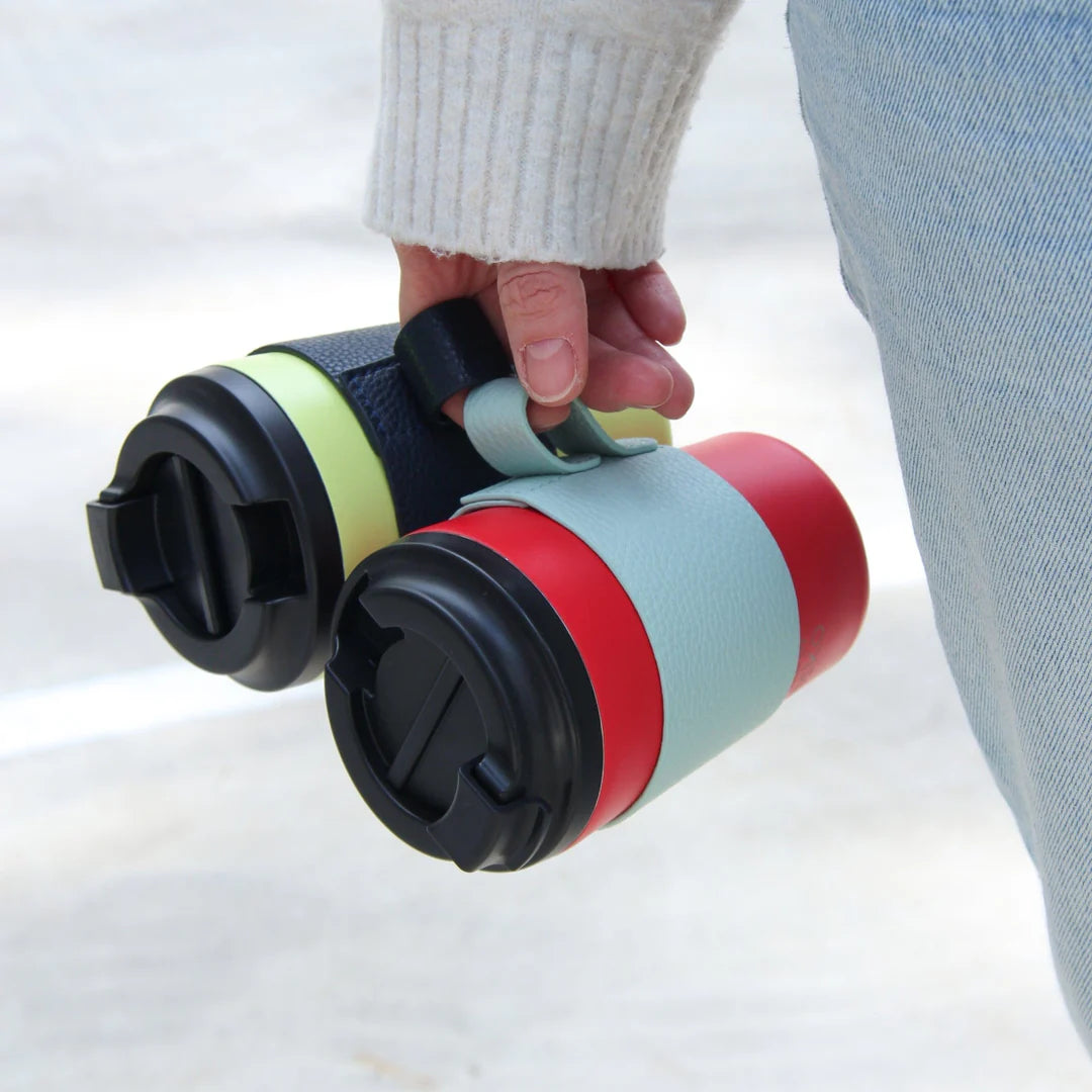 Camino & Grande Leather Sleeve - Teal