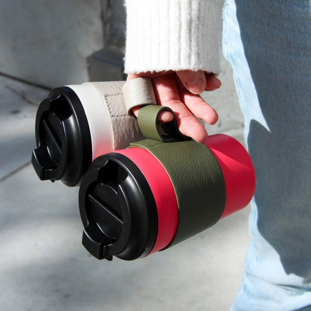 Camino & Grande Leather Sleeve - Green