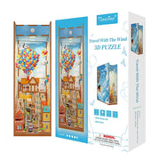 3D Book Nook Puzzle Kit - Travel With The Wind
