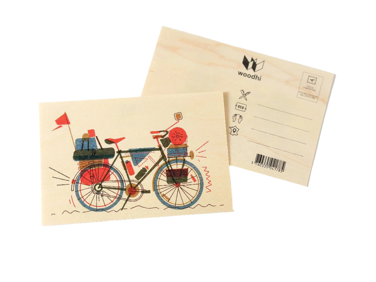 Woodhi Postcard