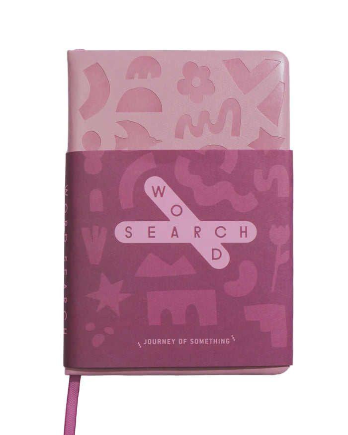 Word Search Pink Abstract