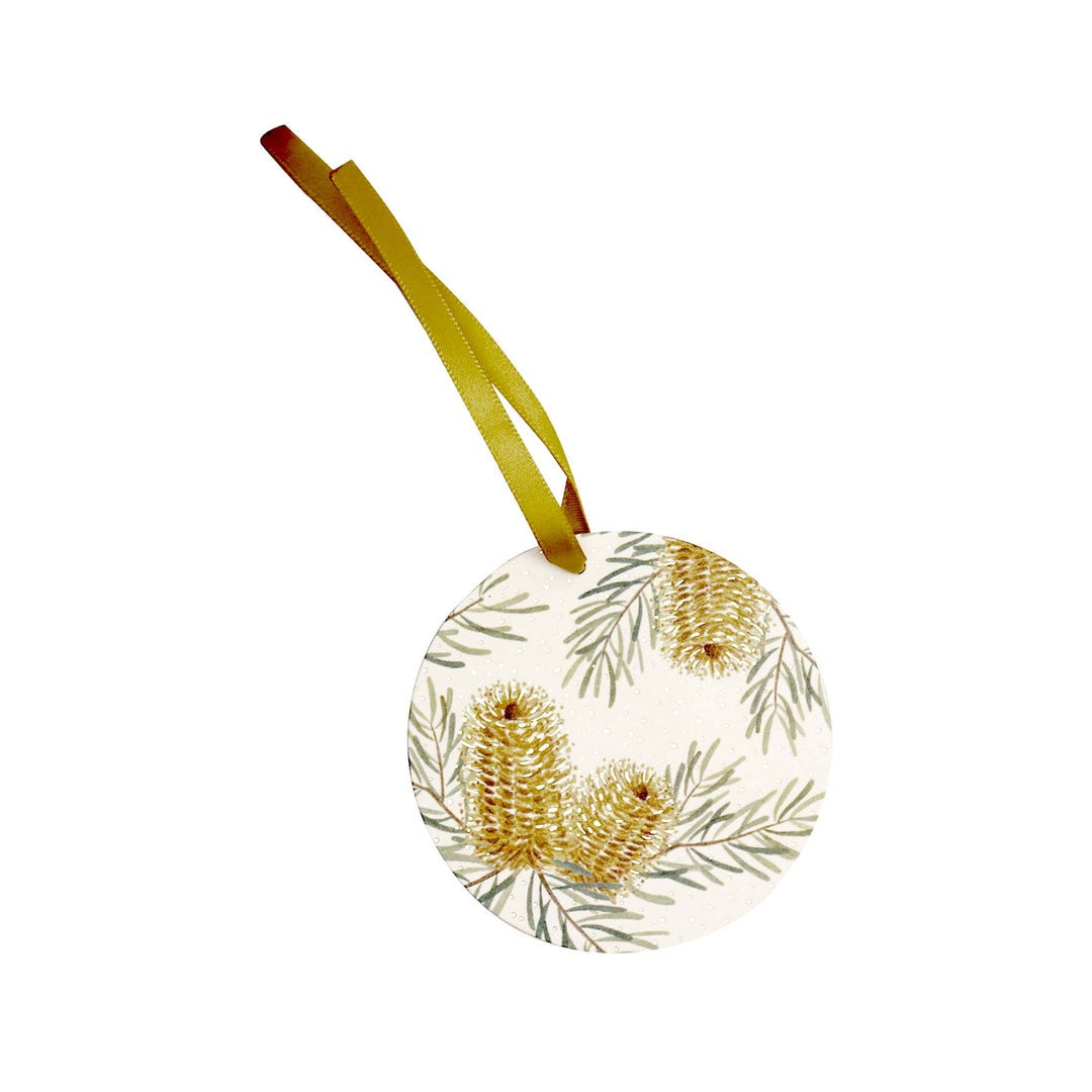 Gift Tag Set of 8 - Banksia