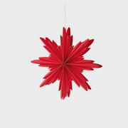 Natalia Paper Star Decoration Small 30cm - Red