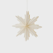 Natalia Paper Star Decoration Small 30cm - Cream