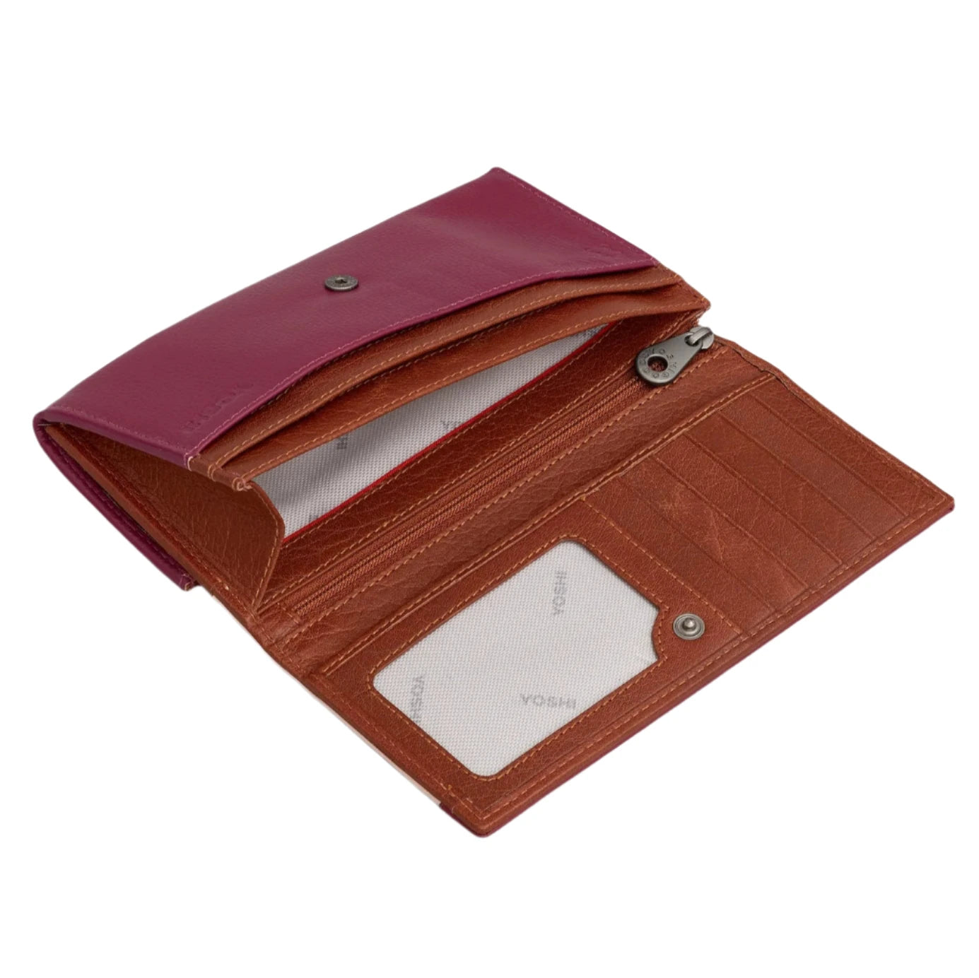 Leather Flap Over Purse - Party Cats