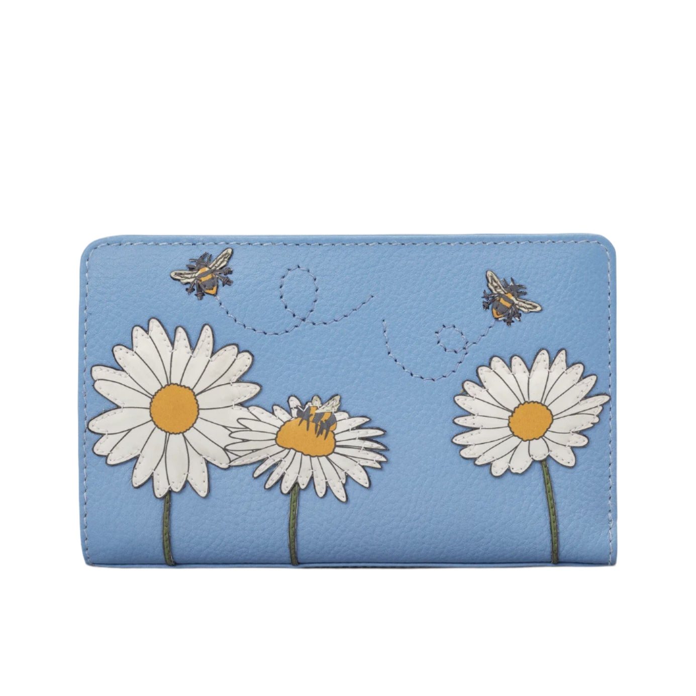 Leather Oxford Purse - Bee Happy