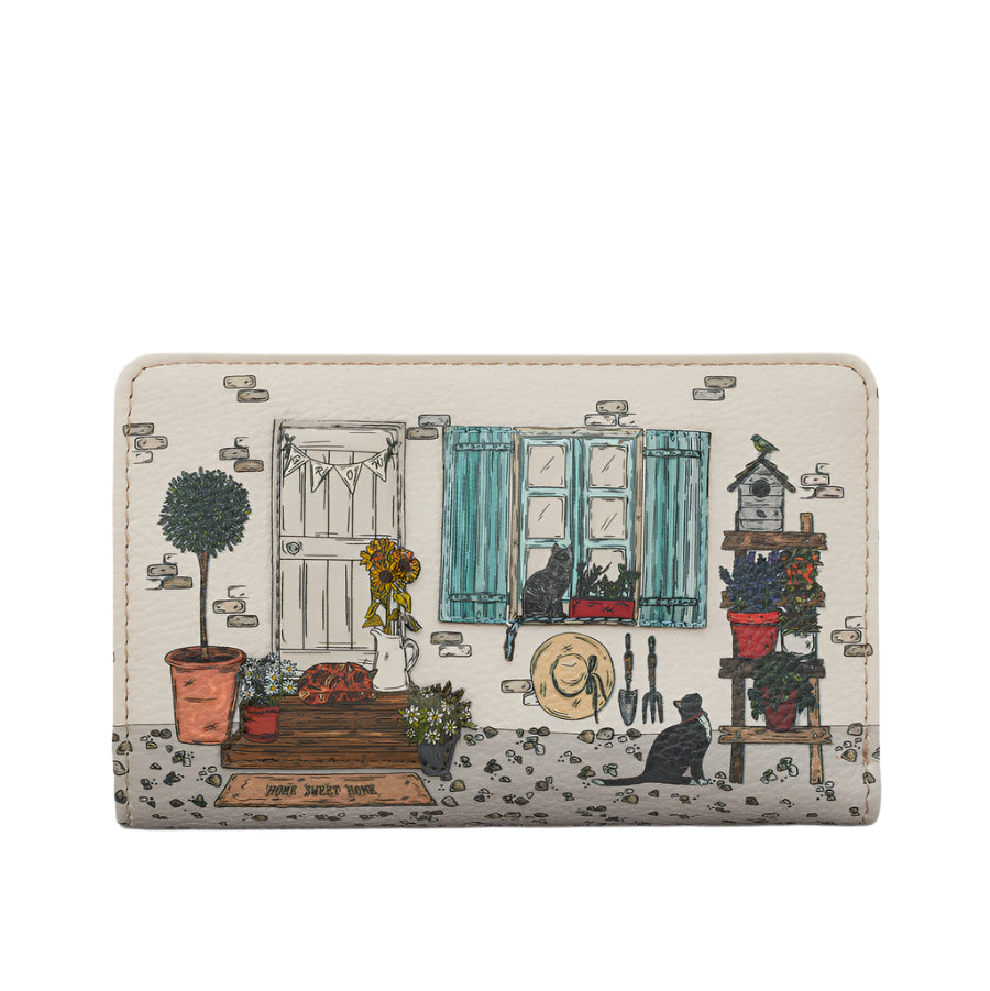 Leather Oxford Purse - Country Cottage