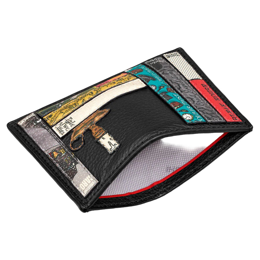 Card Holder - Bookworm Dickens Black