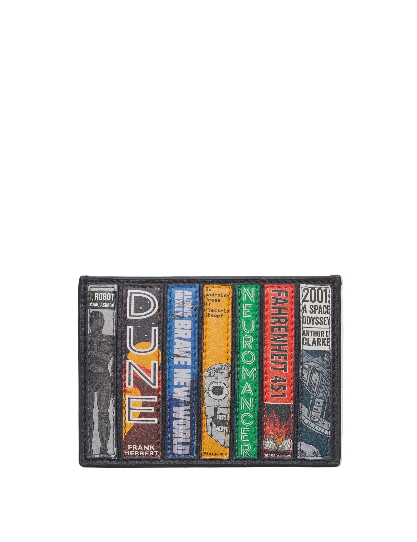 Card Holder - Bookworm Sci-Fi  Black