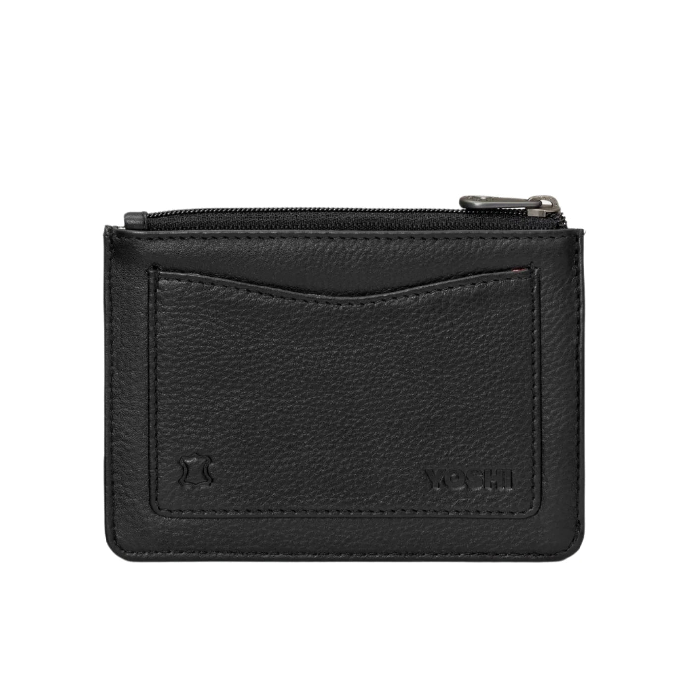 Zip Top Leather Purse - Bark to Bark