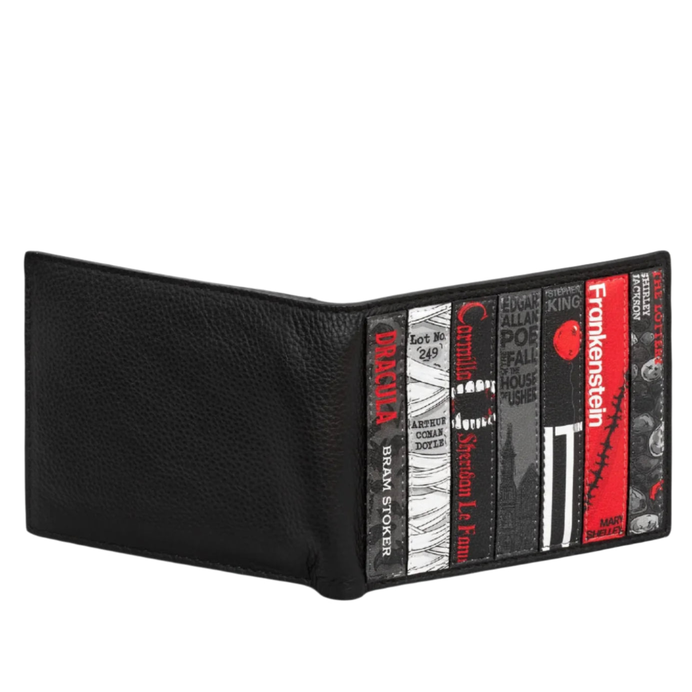Men's Wallet - Horror, Black