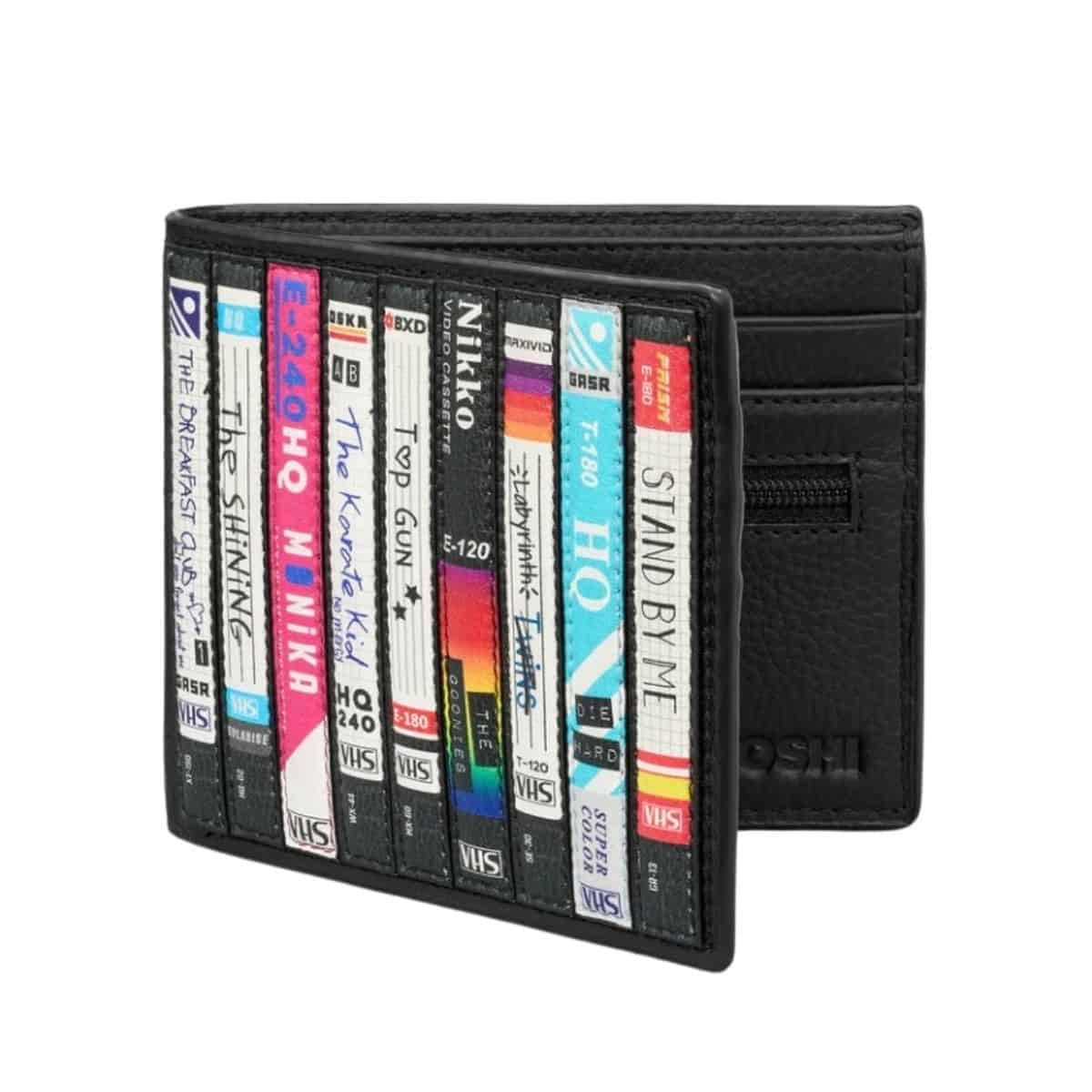 Two Fold Leather Wallet - Be Kind Rewind