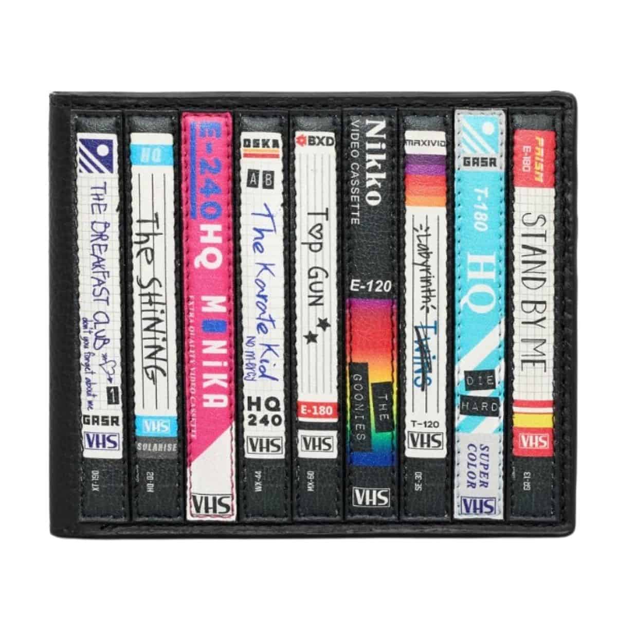 Men's Leather Wallet - Be Kind Rewind