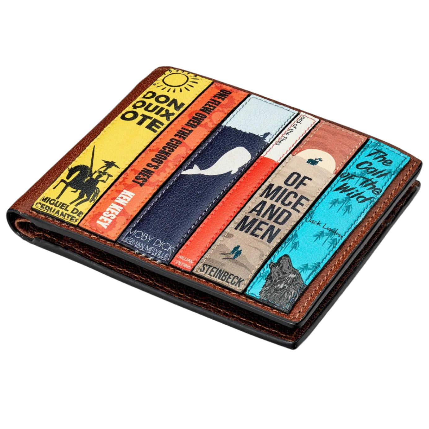 Men's Wallet - library, Brown