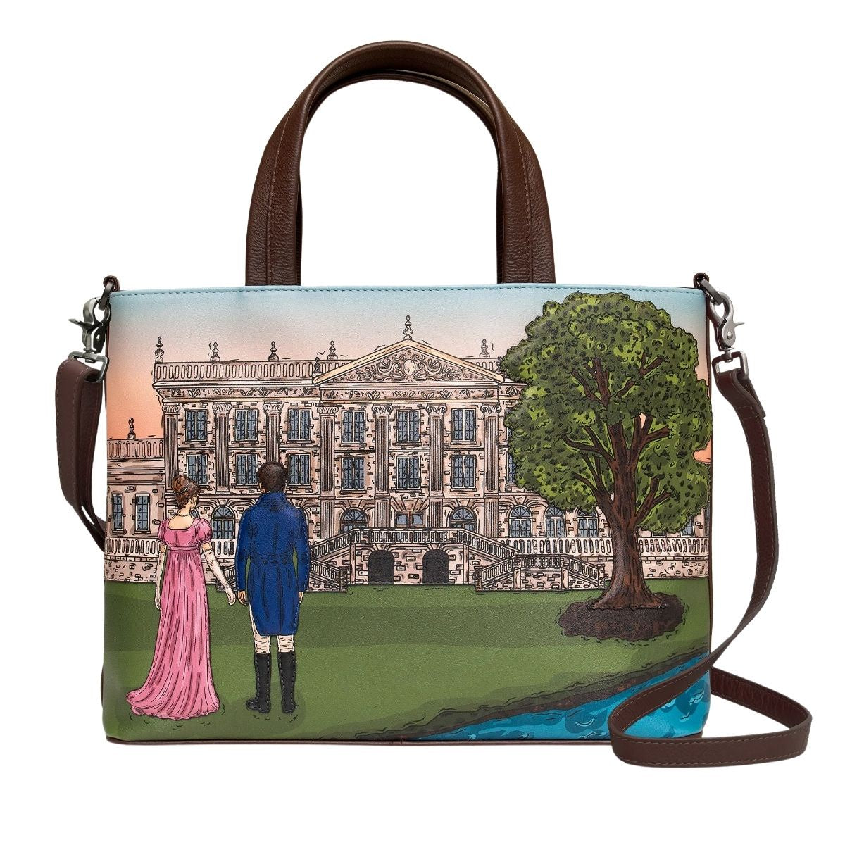 Leather Multiway Grab Bag - Jane Austen Pemberley