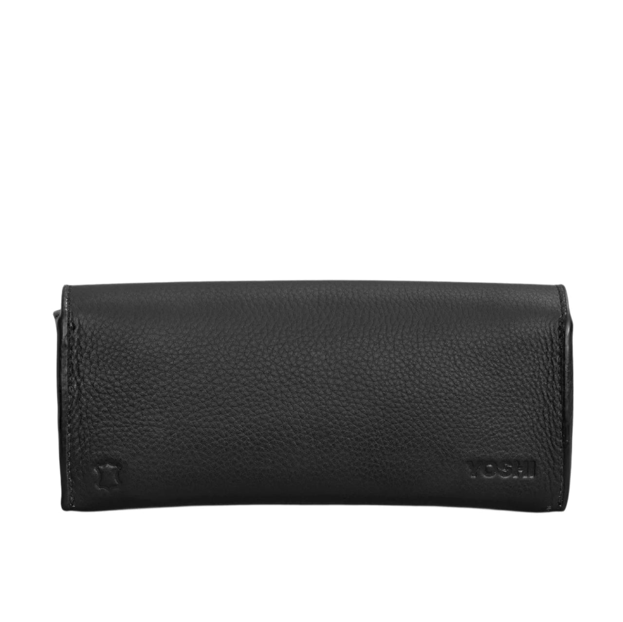 Leather Glasses Case - Bookworm Classic Black