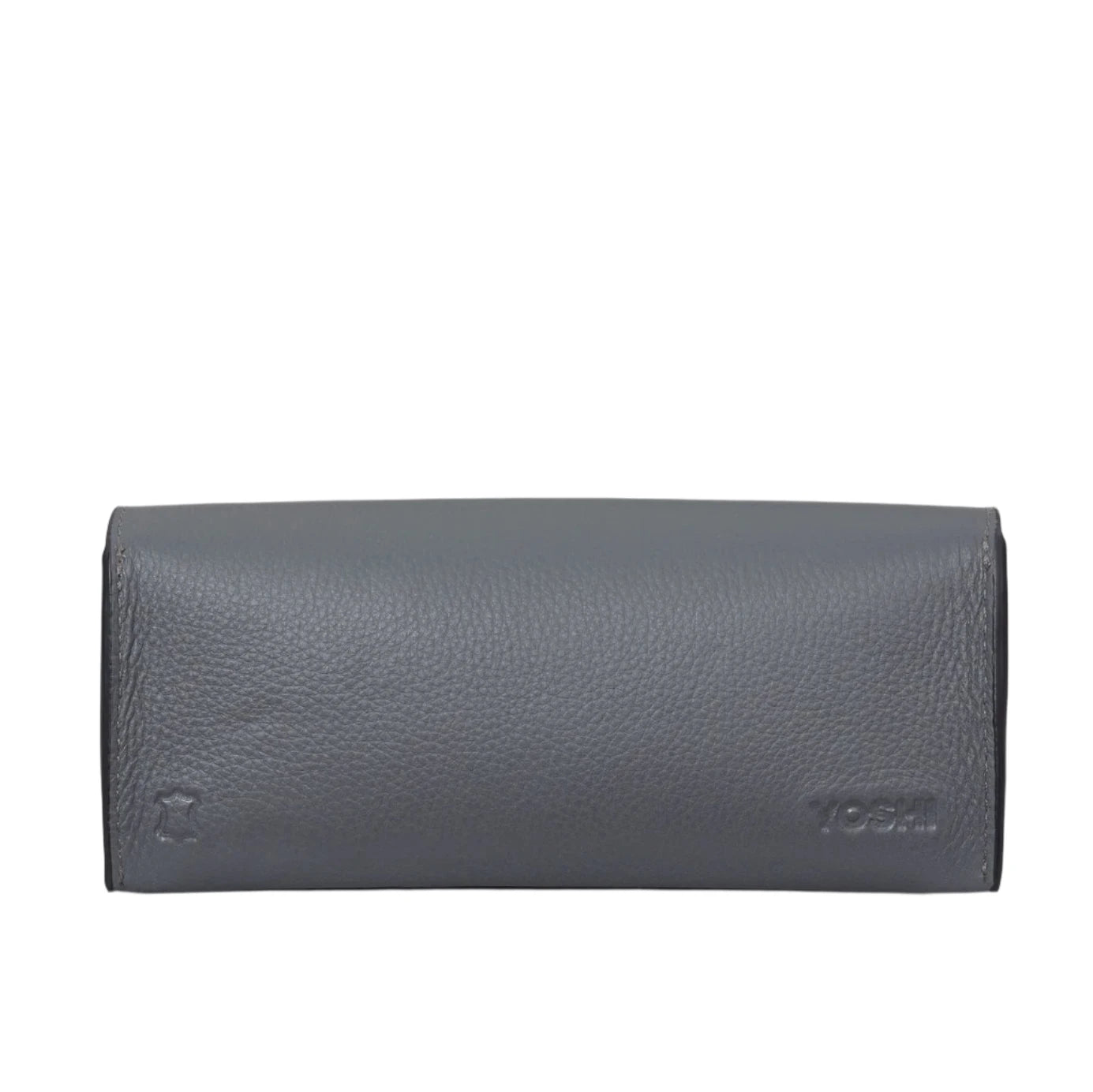 Leather Glasses Case - Bookworm Bronte Grey