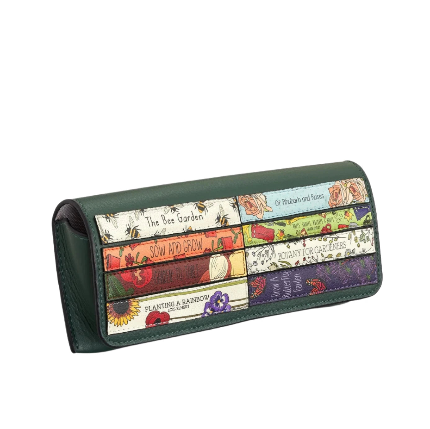 Leather Glasses Case - Bookworm Garden