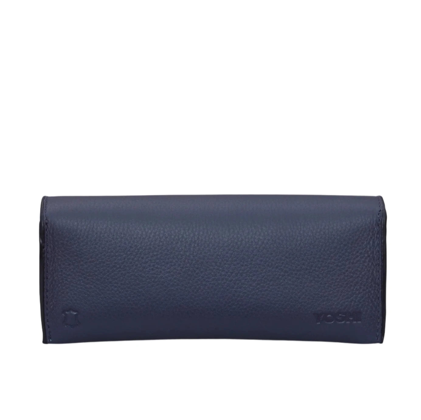 Leather Glasses Case - Bookworm Austen Navy