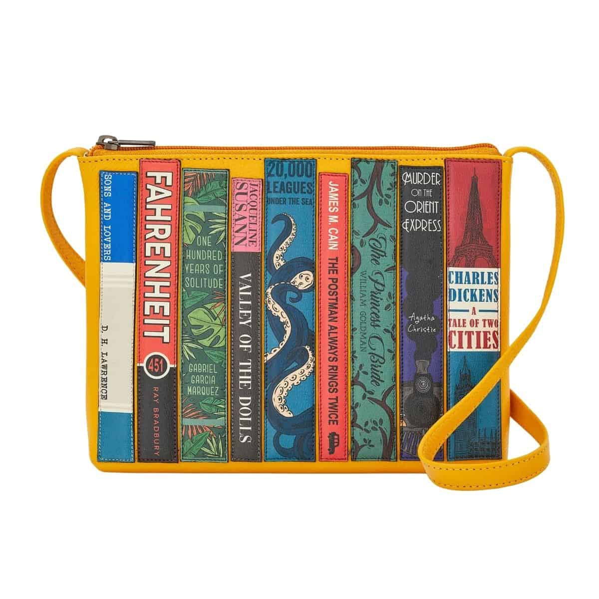 Cross Body Bag - Bookworm Mustard