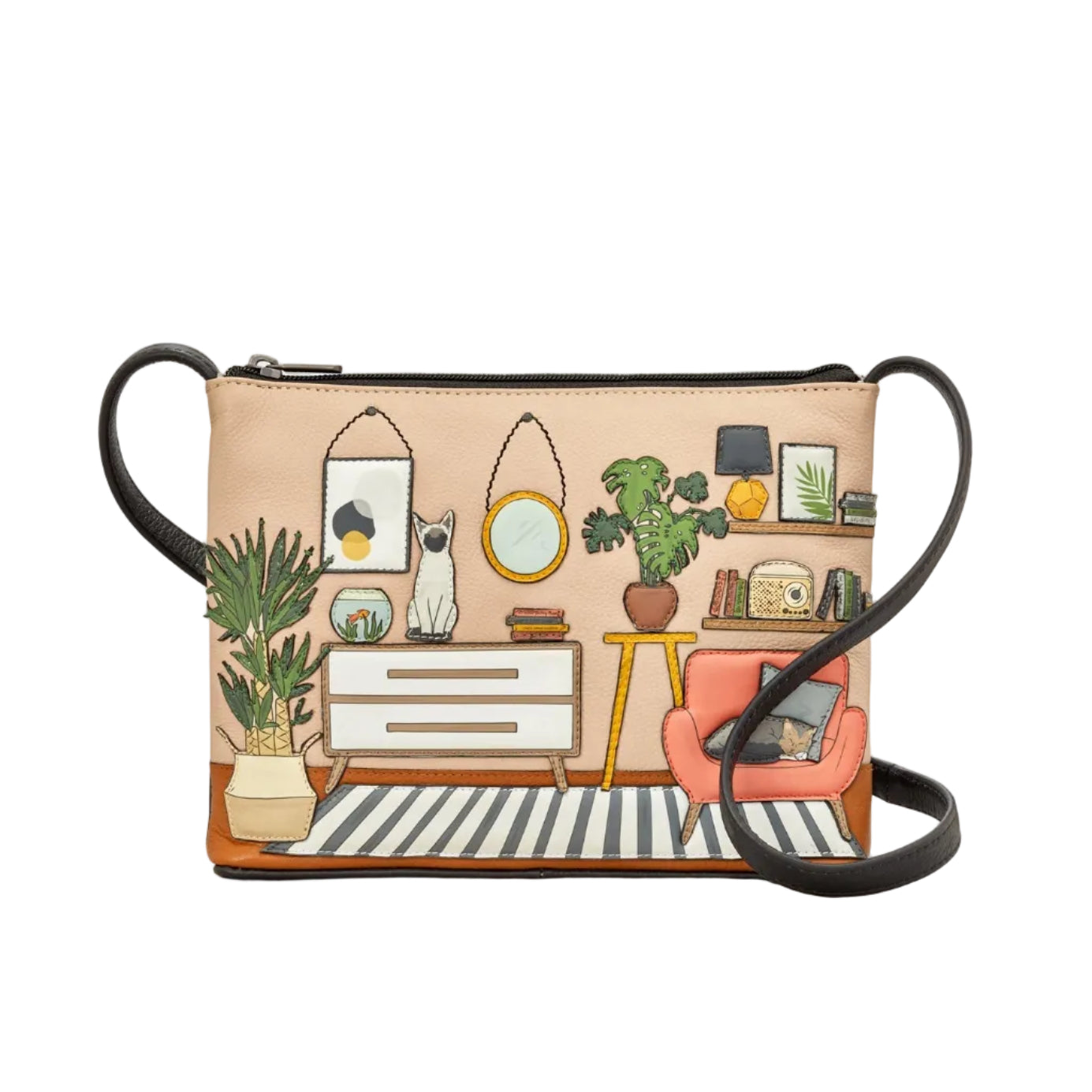 Cross Body Bag - Cat Lounge