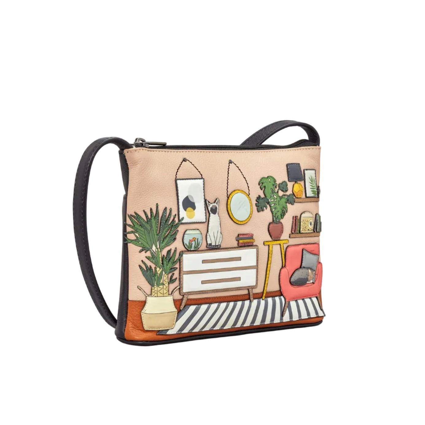 Cross Body Bag - Cat Lounge
