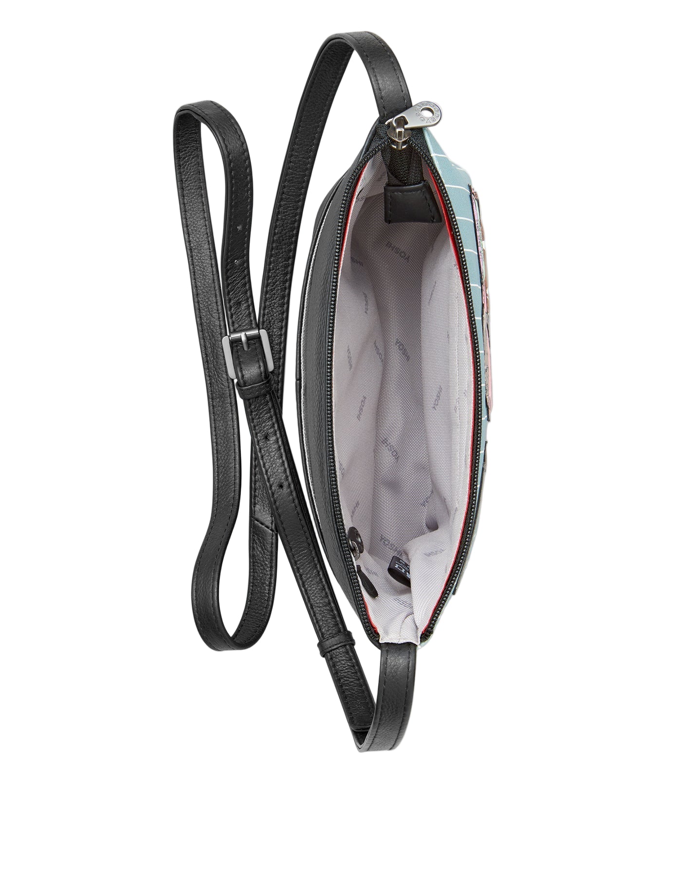 Cross Body Bag - Piano Cats Black
