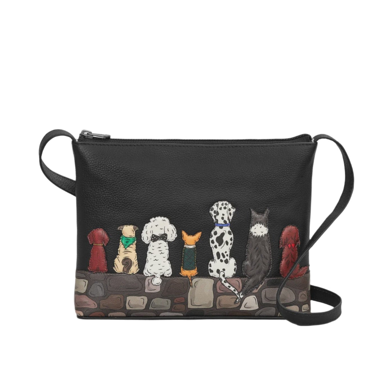 Leather Cross Body Bag - Bark To Bark