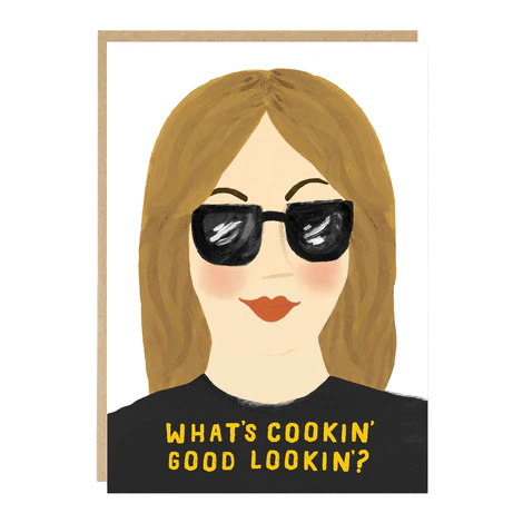 Whats Cookin' Good Lookin' Card