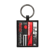 Leather Keyring - Bookworm Horror