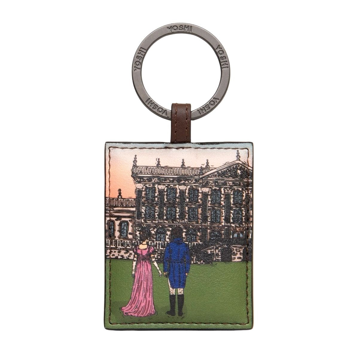 Leather Keyring - Jane Austen Pemberley