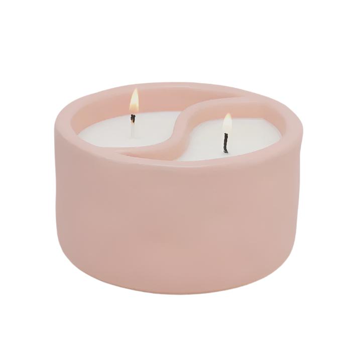 Yin-Yang Candle - Cactus Flower & Watermint