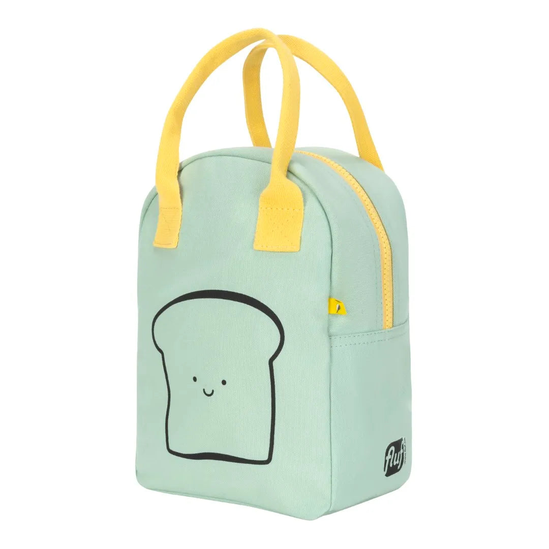 Zipper Lunch Bag - Happy Bread Mint