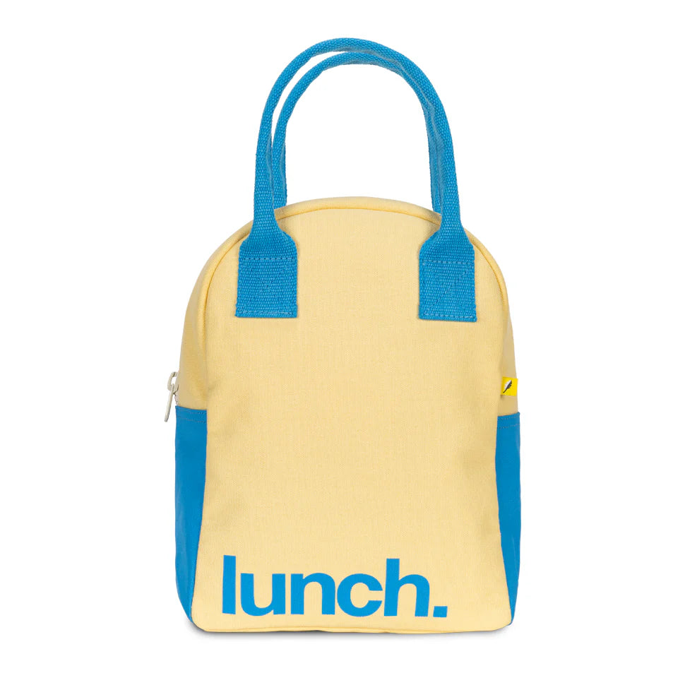 Zipper Lunch Bag - Butter Blue
