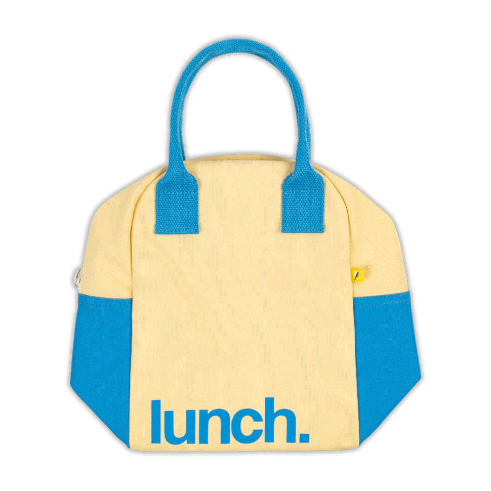 Zipper Lunch Bag - Butter Blue