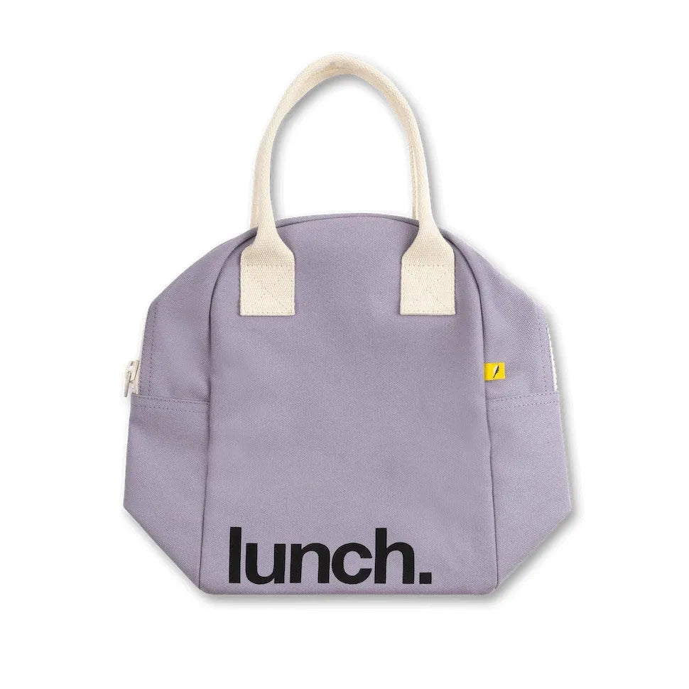 Zipper Lunch Bag - Lavender