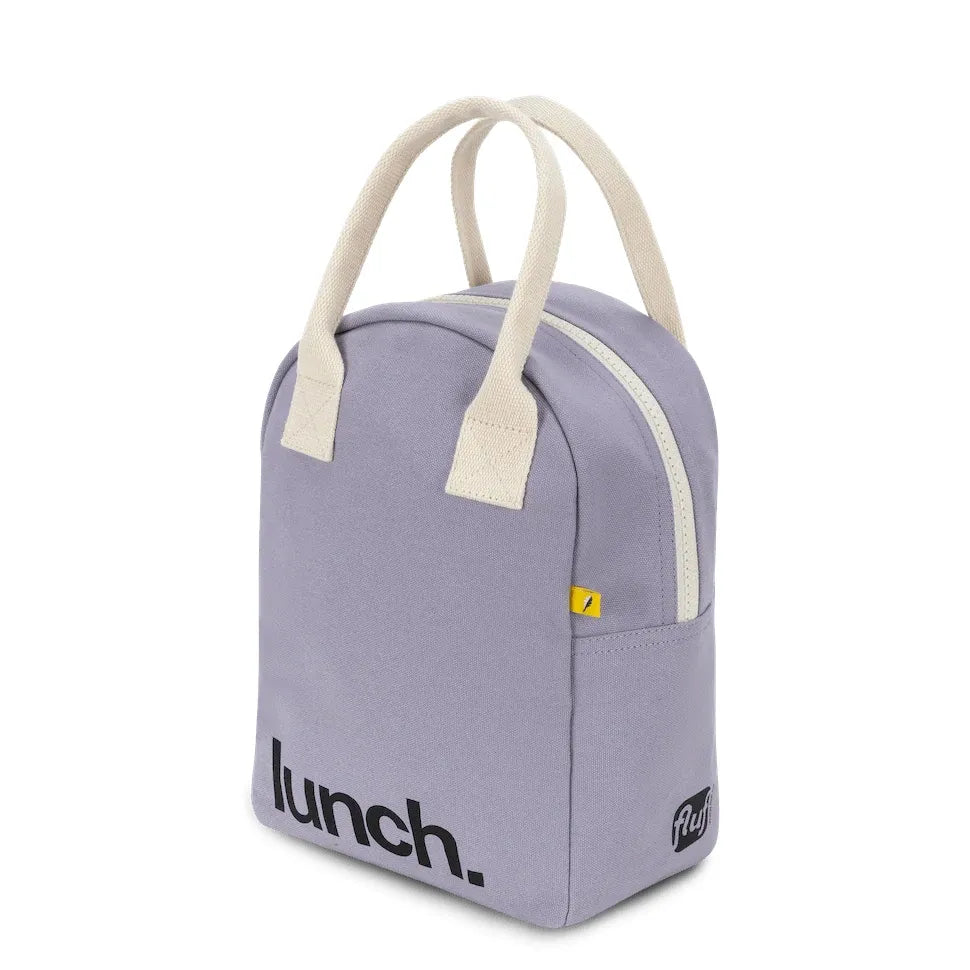 Zipper Lunch Bag - Lavender
