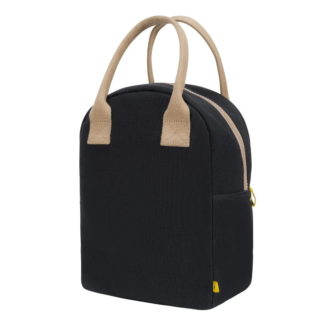 Zipper Lunch Bag - Black