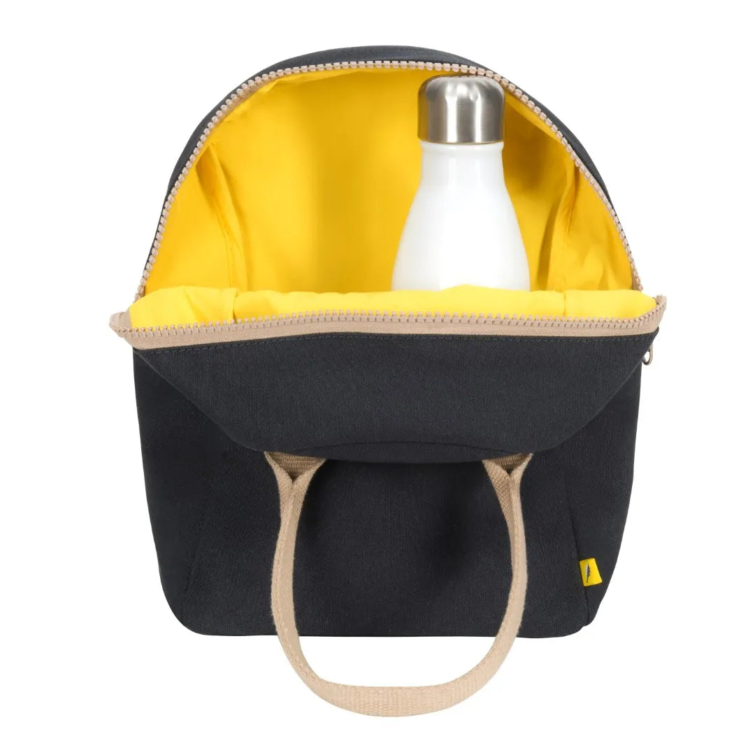 Zipper Lunch Bag - Black