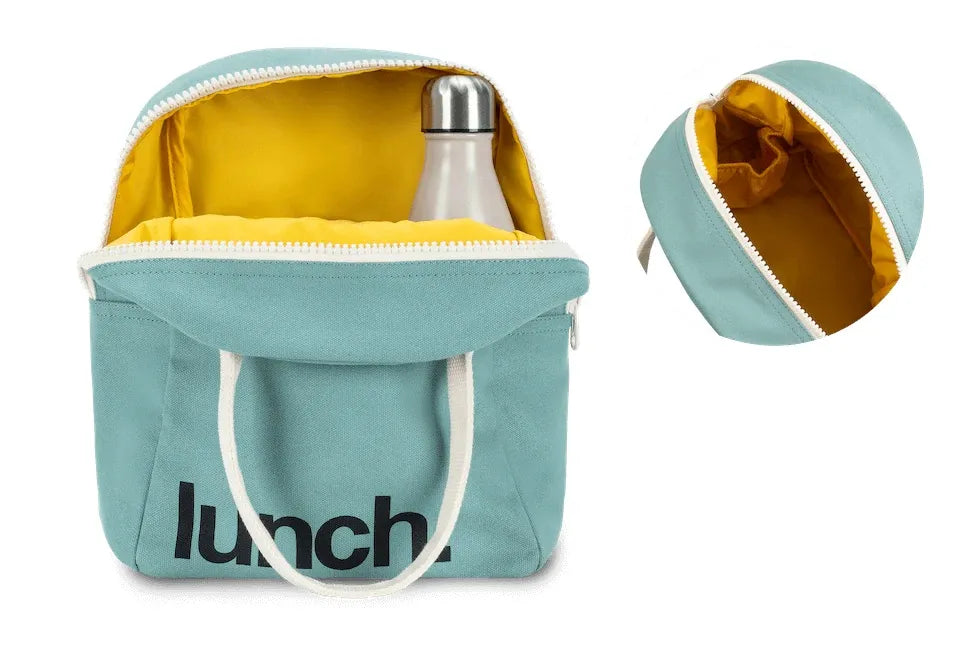Zipper Lunch Bag - Teal