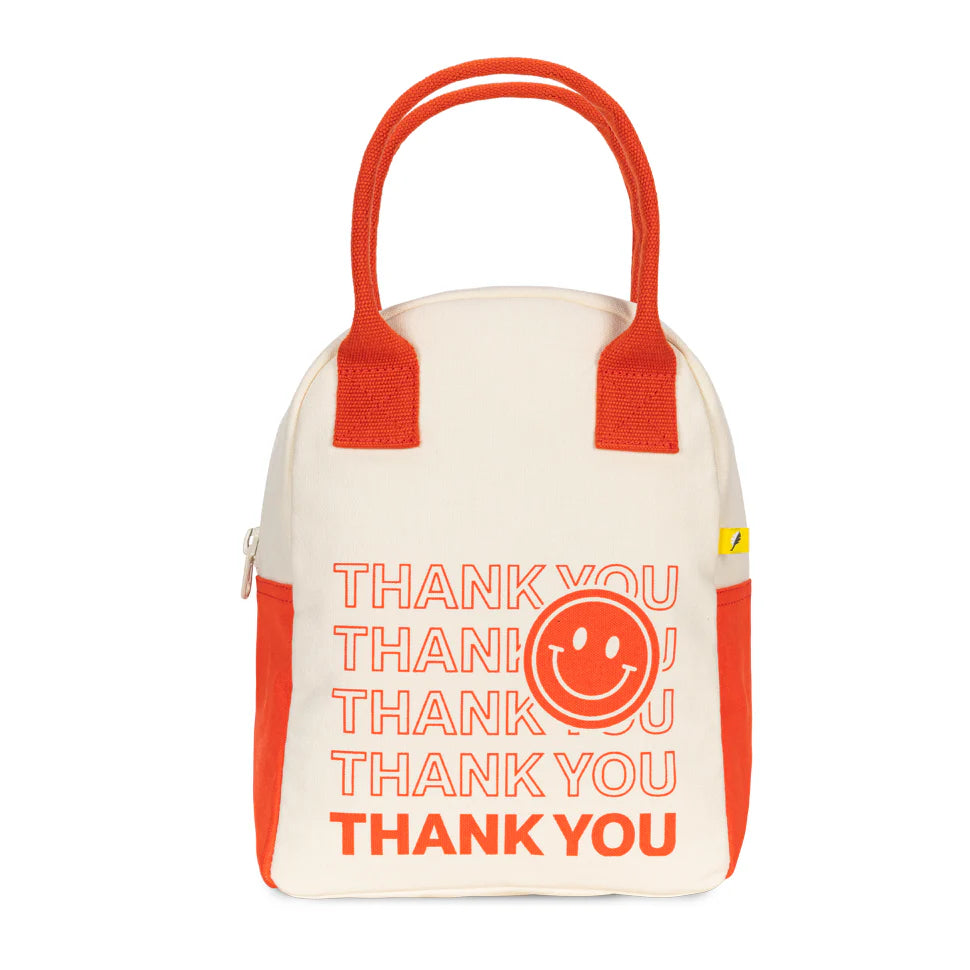 Zipper Lunch Bag - Thank You