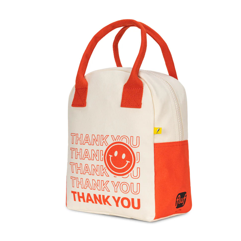 Zipper Lunch Bag - Thank You