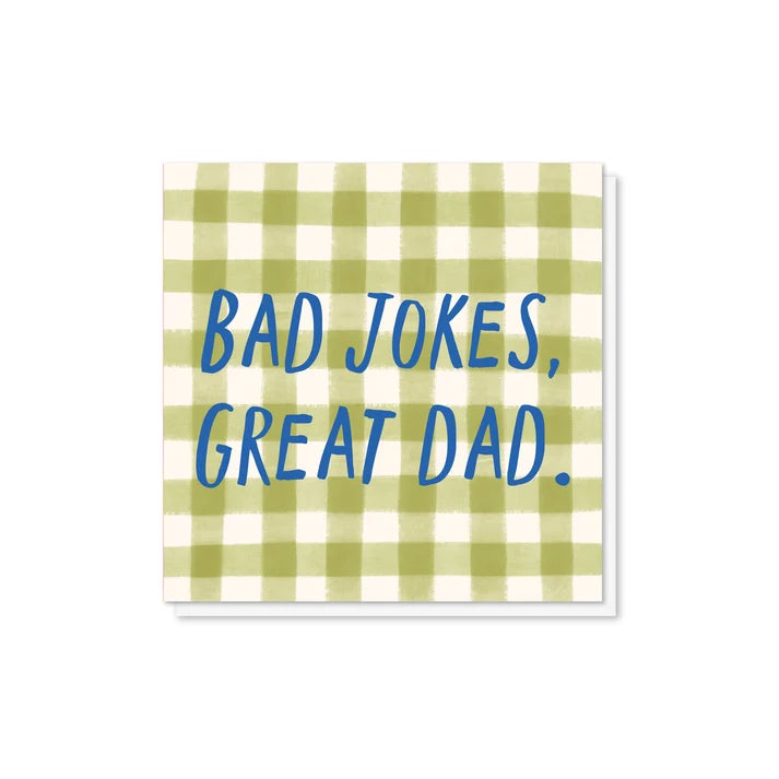 Bad Jokes, Great Dad Card
